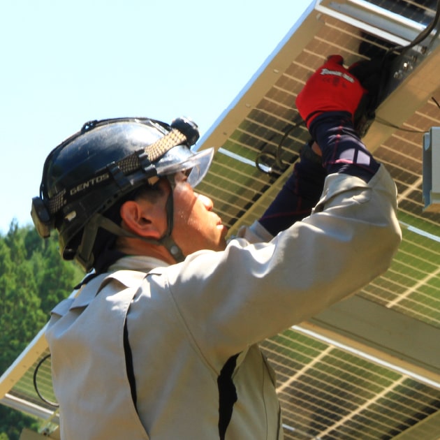 太陽光発電設備メンテナンス